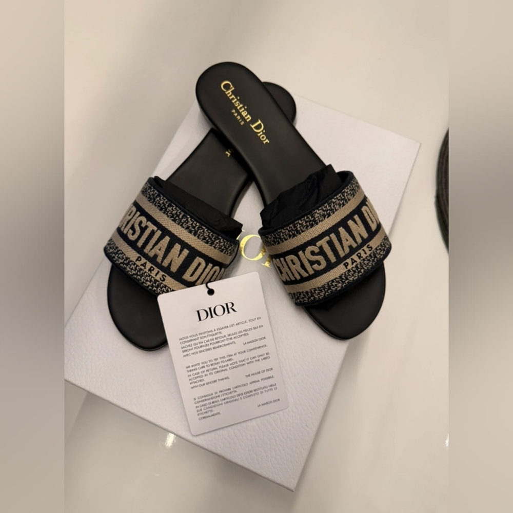 Dior Christian Dway Slide Sandals